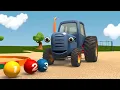 Lagu Toy Trucks For Kids - Johnny the Tractor (Ep.4) - Animation for Children