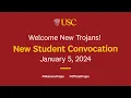 USC Spring New Student Convocation 2024