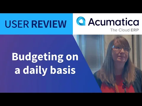 Thumbnail for Acumatica Review - This Treasurer Has Thoughts