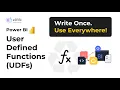 Master DAX User-Defined Functions UDFs 5-Real-World Power BI Examples