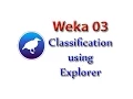 Weka Tutorial 03 Classification 101 using Explorer Classification