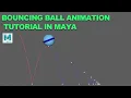 Bouncing Ball Animation Tutorial In Maya
