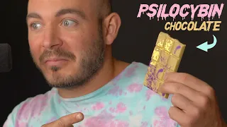 Adam Eats An Entire Mushroom Chocolate Bar Vital Educational Content