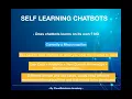 AI Chatbot Episode 8 - Part 2 Self Learn Chatbots