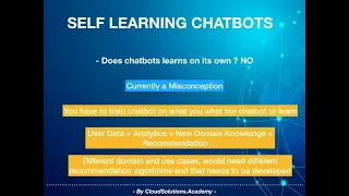 AI Chatbot Episode 8 - Part 2 Self Learn Chatbots