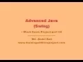 Java Swing Mock Exam Project-part 04