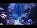 Hypnotic Neon Coral Tunnel 🪸 Deep Focus Ambient & Visual Therapy ⎜ 4K