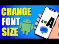 How To Change Font Size On Android Text Messages Easy Way