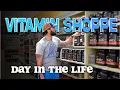 DAY IN THE LIFE WORKING AT THE VITAMIN SHOPPE