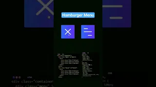 How To Build An Animated Hamburger Menu With Only CSS