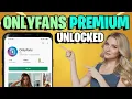 Watch all onlyfans for free 2026 Insane working method