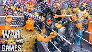 the shield vs wyatt family wargames action figure match winners take all 