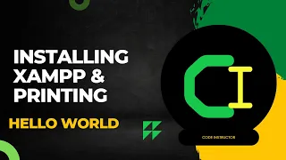Installing Xampp Printing hello world in PHP