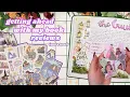 Marigona Suli stationery haul a couple of book review pages in my reading journal