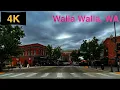 Downtown Walla Walla WA Driving Tour in Fall 2023