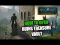 How to Open Treasure Vault in ruins of Hogwarts Legacy