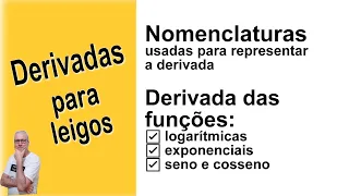 GRINGS - DERIVADA DE FUNÇÃO LOGARÍTMICA, EXPONENCIAL, SENO E COSSENO