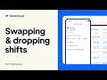 How to request shift swaps or drops Employee tutorial