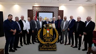 الرئيس عباس يستقبل رؤساء الهيئات المحلية في محافظة القدس