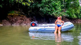 Swimming in a Croc River?!!!!  (Calico Skies Sailing Ep144)