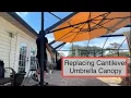 Download Lagu How to install Replacement Canopy on Simply Shade 11ft LED Umbrella AG45RLDT2-LS-2 tutorial tips DIY