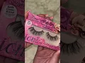 Currently obsessed with the ioni lashes from dollar tree