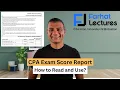 CPA Score Release Report Explained How to use