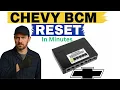 How to Reset Chevy Body Control Module No-Tool BCM Relearn Guide