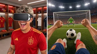 UM DIA NA VISÃO DE UM JOGADOR DE FUTEBOL! *Fiz vários Gols