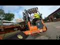 Moffett training and offloading on a real delivery