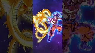 تنين دراغون بول الذهبي ضد شخصيات دراغون بول سوبر Dragonball Goku Anime Dragonballsuper 