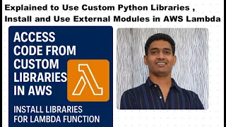 Step-by-Step Add Custom Python Libraries Install External Modules to AWS Lambda