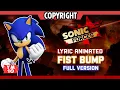 Download Lagu SONIC FORCES FIST BUMP - ANIMATED LYRICS (COPYRIGHT VERSION)