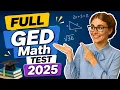 Full GED Math Test 2025 - Pass with EASE