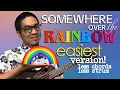 Download Lagu Somewhere Over the Rainbow Iz Ukulele Tutorial Easiest Version