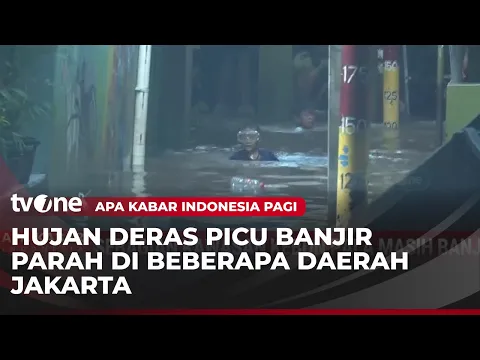 Kebon Pala Terendam Banjir Hingga 1,4 Meter