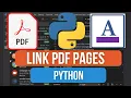 How to Link PDF Pages Using Python
