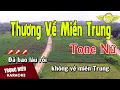 Download Lagu Karaoke Thương Về Miền Trung Tone Nữ Nhạc Sống | Trọng Hiếu