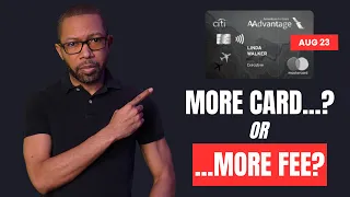 Your Citi AAdvantage Executive Card Is Becoming the World Legend 695 Fee Is It Worth It