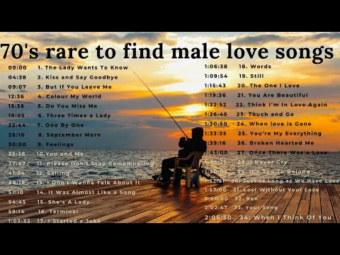 Download MP3 70's Rare to Find Classic Male Love Songs