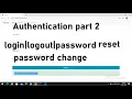 Authentication in Django Login Logout Password Reset Password Change