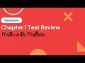 Test Review Chapter 1 Geometry