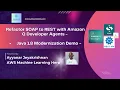 Refactor SOAP to REST with Amazon Q Developer Agents Java 1 8 Modernization Demo
