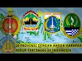 10 PROVINSI DENGAN ANGKA HARAPAN HIDUP TERTINGGI DI INDONESIA