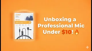 فتح علبة مايك صوت احترافي بأقل من 10 دولار MAMEN KM D2 Microphone 