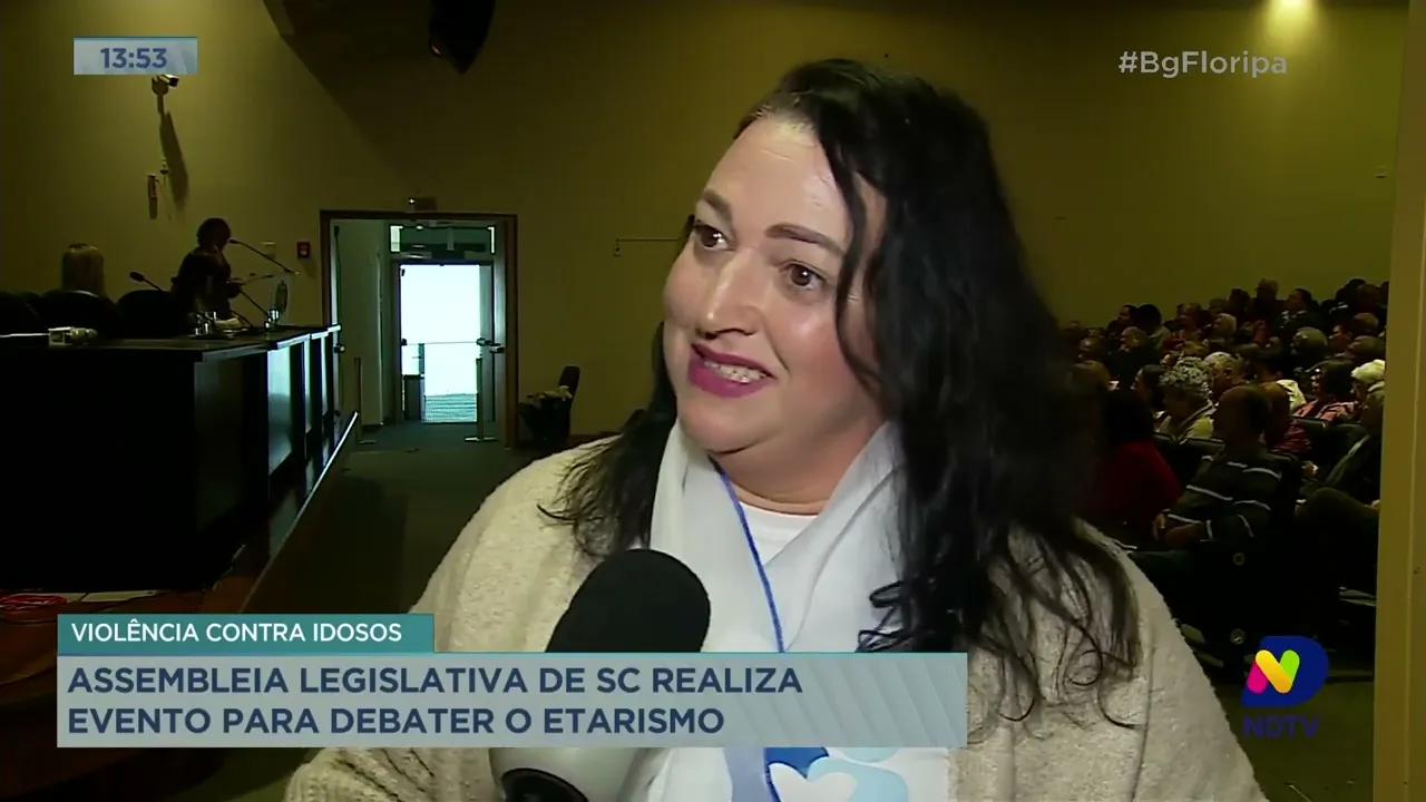 Assembleia legislativa de SC realiza evento para debater o etarismo
