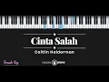 Download Lagu Cinta Salah (OST Ada Cinta Di SMA) - Caitlin Halderman (KARAOKE PIANO - FEMALE KEY)