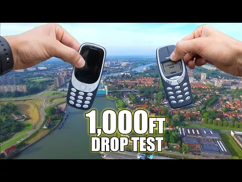 Download MP3 Nokia 3310 vs. New Nokia 3310 DROP TEST from 1000 FEET!! | Durability Review