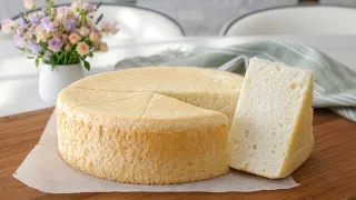 Cloud Sponge Cake | You Won’t Believe How Soft This Is!