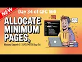 Allocate Minimum Pages Explained GFG POTD Binary Search